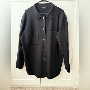 Quince Women's Eco-Knit
Milano Stitch Oversized Shirt
Jacket